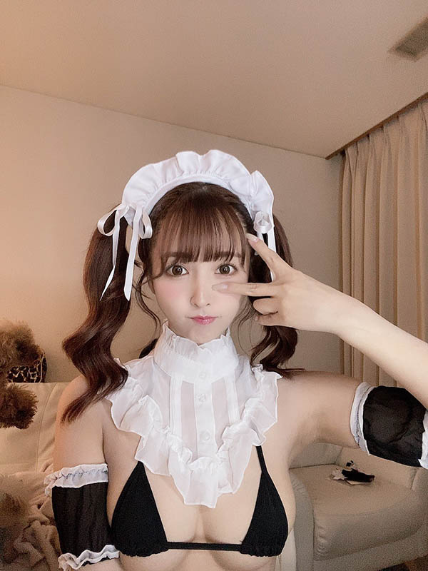 AV女优也开工啦!“三上悠亜”辣穿女仆装甜笑秀美乳,网友热情大喊:最爱老婆!-4 AV女优也开工啦!“三上悠亜”辣穿女仆装甜笑秀美乳,网友热情大喊:最爱老婆!