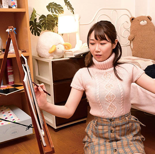 美术系女大生“市川爱茉”全裸人体素描模特儿竟求助爸爸?!-3 美术系女大生“市川爱茉”全裸人体素描模特儿竟求助爸爸?!